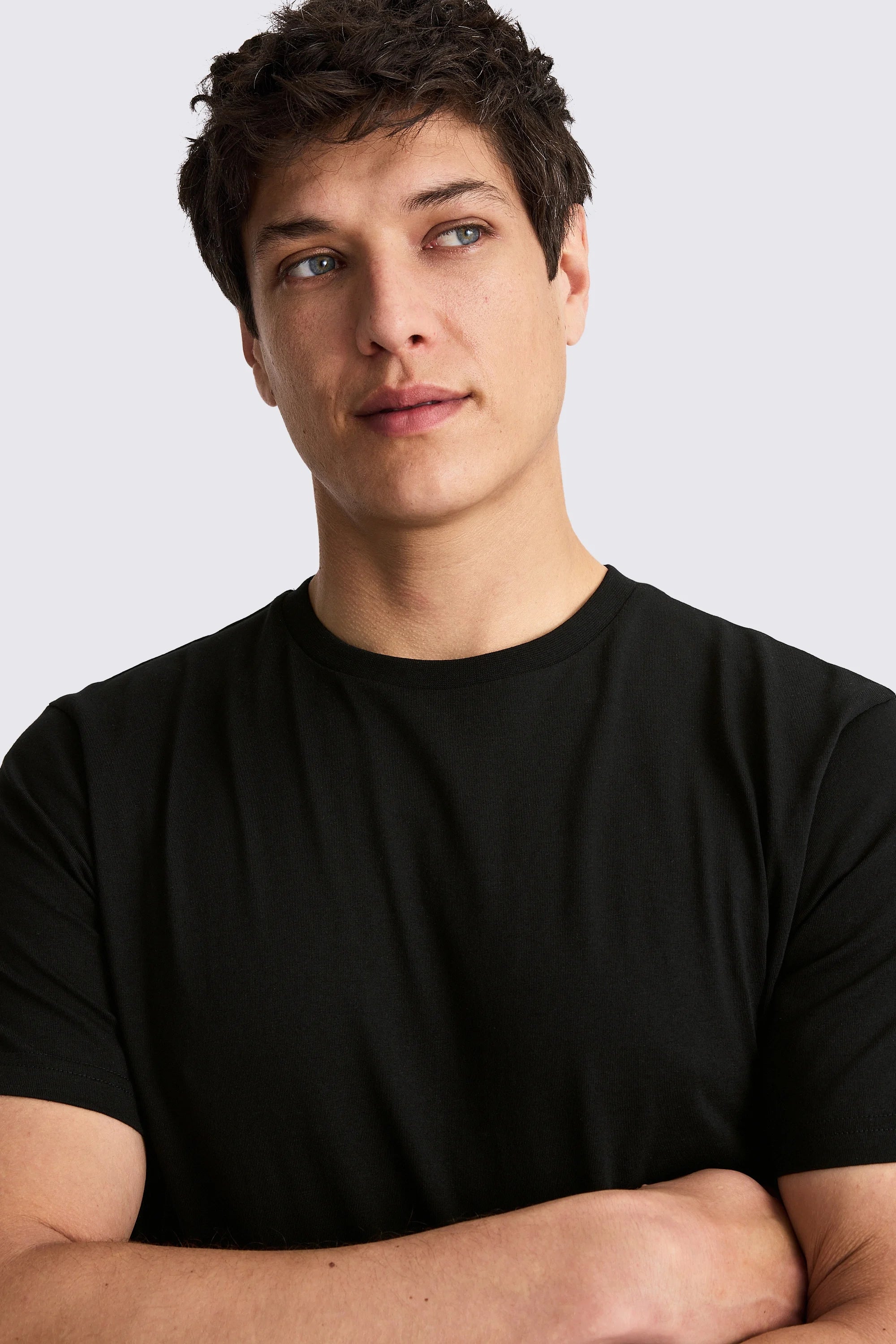 No Fade Black T-Shirt for Men