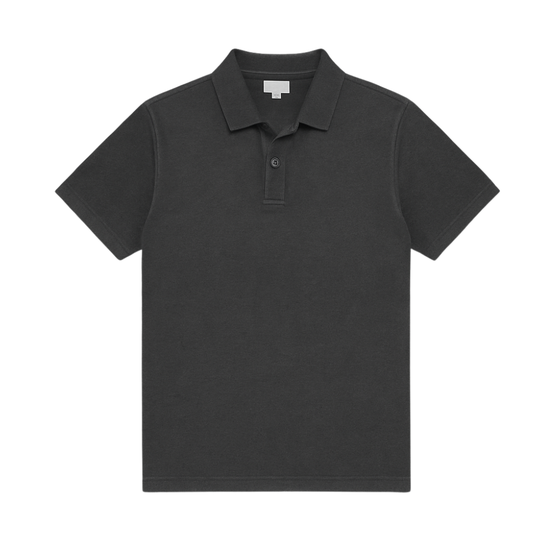 black polo shirt for men