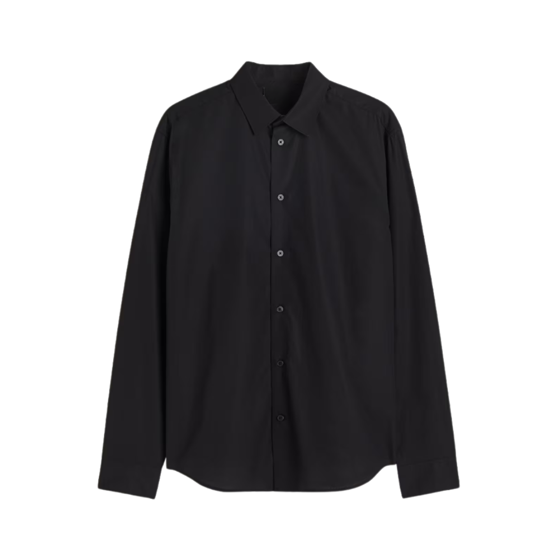 black shirt for men