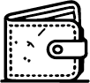 Illustration of a wallet icon