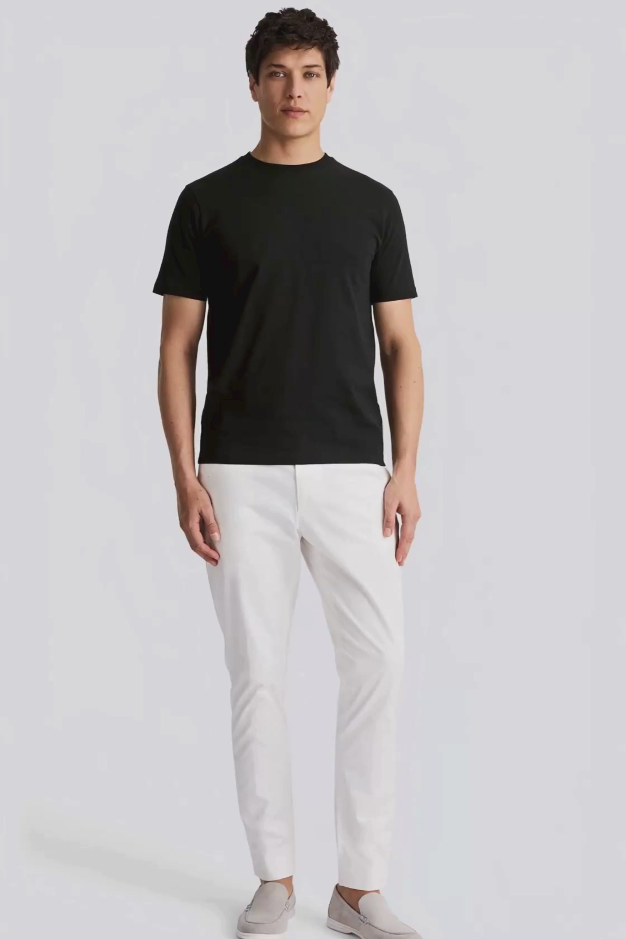 no fade black tshirt for men