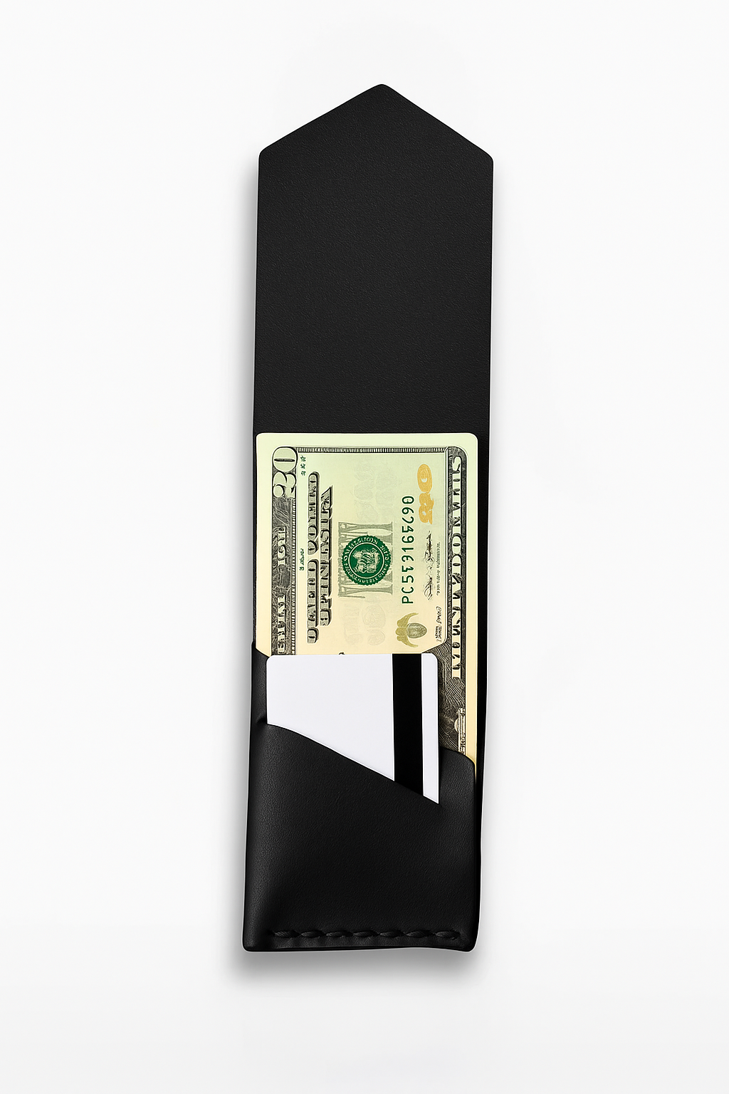 Black wallet for men 
