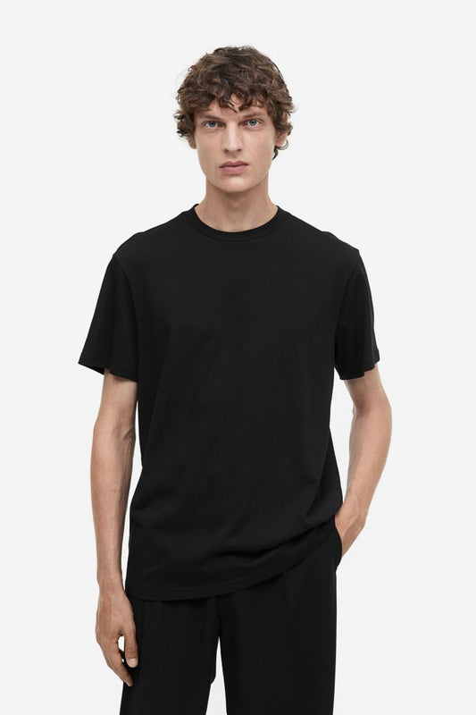 black tshirt men